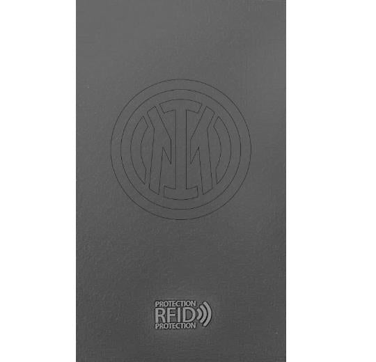 CARBON Zip Porta Carte di Credito Protezione RFID Blu