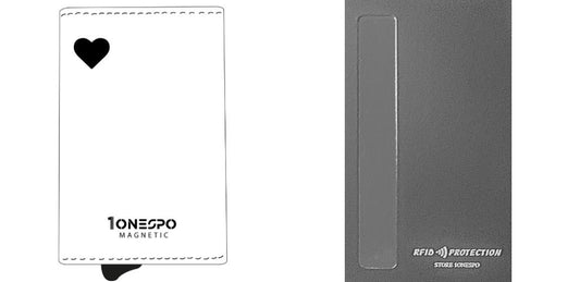 MAGNETIC Saffiano Portafoglio in Vera Pelle Protezione RFID Bordeaux