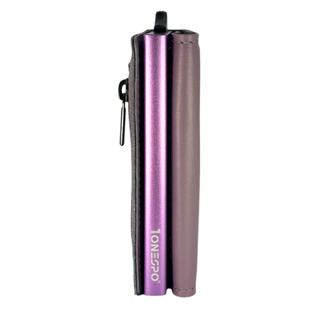 MAGNETIC PRO Portafoglio in Vera Pelle Protezione RFID Nappa Glicine