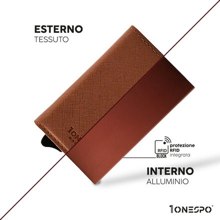 Portafoglio Bifold Alpine Swiss In Vera Pelle - Con Zip E Protezione Portafoglio Bifold Alpine Swiss In Vera Pelle - Con Zip E Protezione